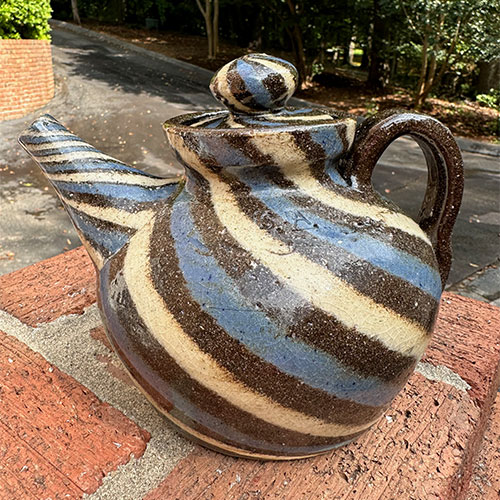 Steve Abee Swirl Tea Pot DP3426 - Christopher Park Gallery